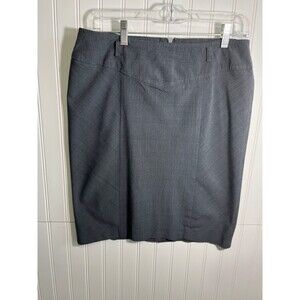 Style & Co Stretch Dark Gray and Black Skirt Women’s Size 10P